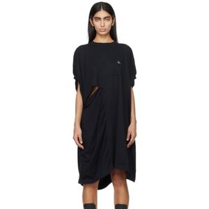 VIVIENNE WESTWOOD Black tshirt dress